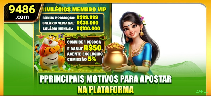 Bônus e prêmios 234vip